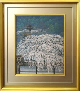 角島直樹の長谷寺（日本画）の作品写真